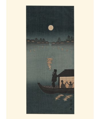 Courtisanes sur un bateau de Shotei | Reproduction Fine Art acheter