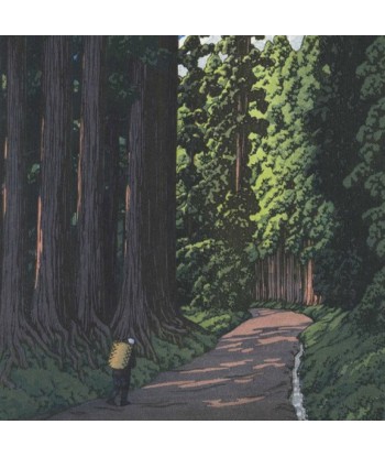 La Route de Nikko de Hasui Kawase | Reproduction Fine Art votre