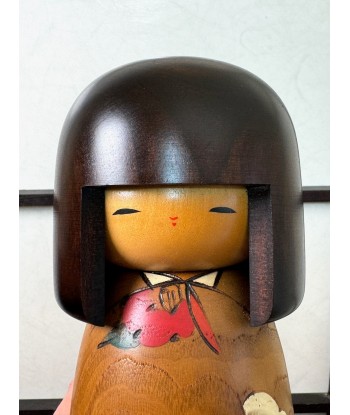 Kokeshi Créative Gumma de Usaburo | Harunouta - jeune fille aux camélias vous aussi creer 