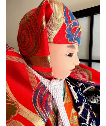 Poupée Japonaise Traditionnelle Ichimatsu | Benkei et sa cloche de France