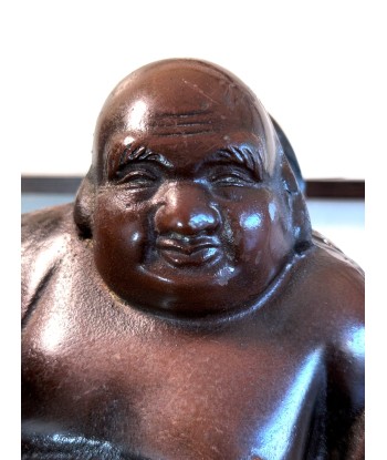 Hotei, Dieu du Bonheur en bronze cuivré | Artisanat Japonais Les magasins à Paris et en Île-de-France