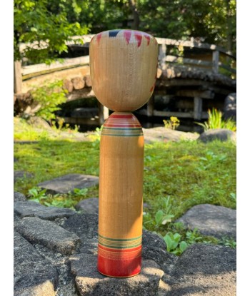 Kokeshi Traditionnelle Zao de Shizuo Ariji | Crosse végétale - Wasabe sur le site 