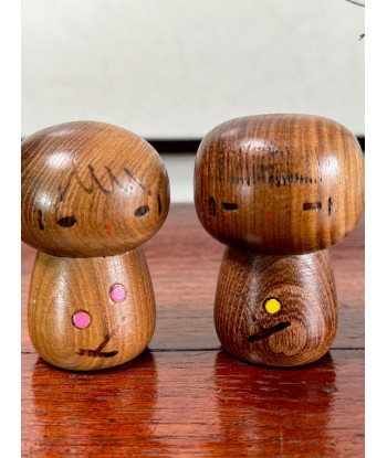 Couple Kokeshi Créative Vintage | Branche de Cerisier acheter