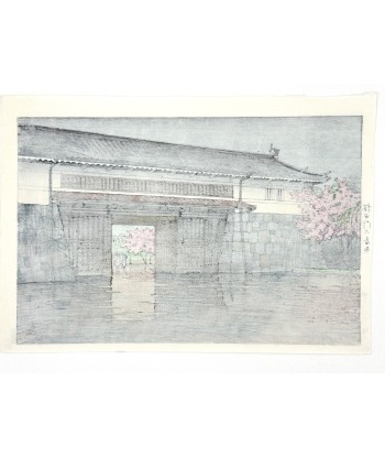 Estampe Japonaise de Hasui Kawase | Pluie de printemps au Palais impérial Comment ça marche