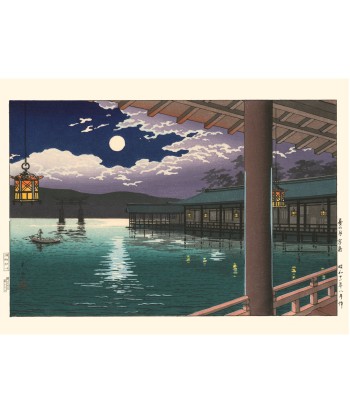 Lune d'été à Miyajima de Koitsu | Reproduction Fine Art pas cher chine