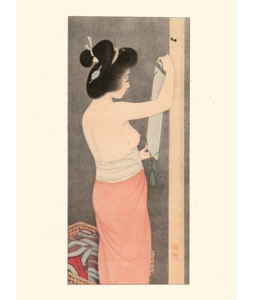 Après le bain, de Shinsui Ito | Reproduction Fine Art Véritable concentré