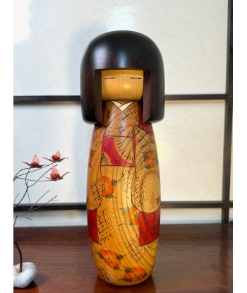 Kokeshi Créative Vintage de Usaburo | Kantsubaki, Camélia d'hiver de pas cher