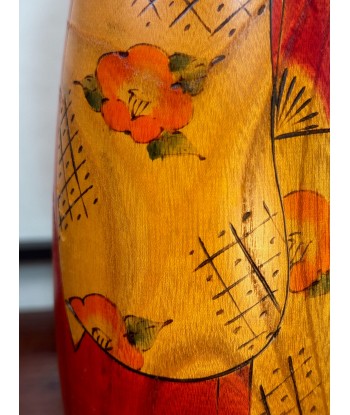 Kokeshi Créative Vintage de Usaburo | Kantsubaki, Camélia d'hiver de pas cher