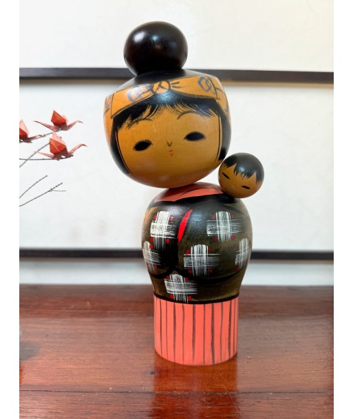 Kokeshi créative vintage de Miyashita Hajime | babysitter "Oshin" 22 cm Faites des économies