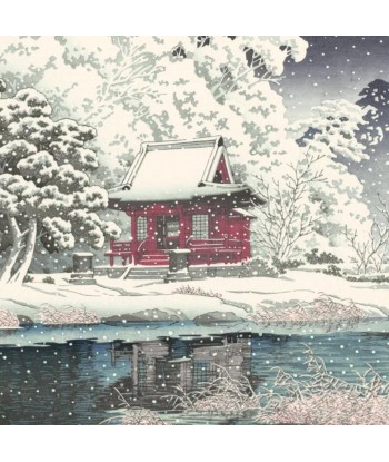 Neige à Inokashira de Hasui Kawase | Reproduction Fine Art Jusqu'à 80% De Réduction