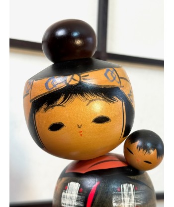 Kokeshi créative vintage de Miyashita Hajime | babysitter "Oshin" 22 cm Faites des économies