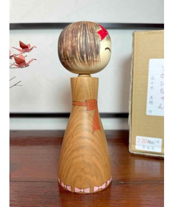 Kokeshi Créative vintage de Miho Sasaki | Ribon chan, petite fille au ruban à prix réduit toute l'année