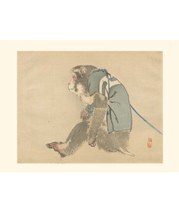 Singe de Kono Bairei | Reproduction Fine Art ou a consommer sur place