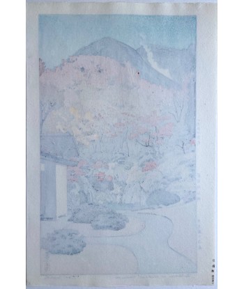 Estampe Japonaise de Yoshida Toshi | Automne au musée d'Hakone acheter