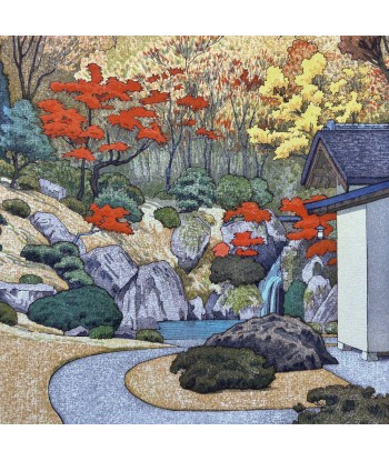 Estampe Japonaise de Yoshida Toshi | Automne au musée d'Hakone acheter