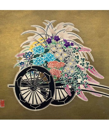 Estampe Japonaise de Tasaburo Takahashi | Chariot à fleurs n°2 - Eté prix