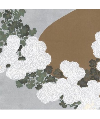 Momoyogusa : Chrysanthème de Kamisaka Sekka | Reproduction Fine Art la colonne vertébrale