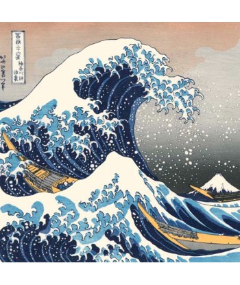 Sous la vague, au large de Kanagawa de Hokusai | Reproduction Fine Art de France