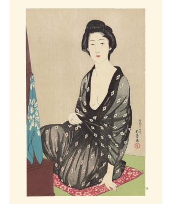 Femme en Kimono d'Été de Goyo Hashiguchi | Reproduction Fine Art store