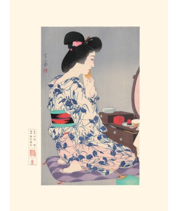 Kimono d'Été de Kotondo Tori | Reproduction Fine Art 2 - 3 jours ouvrés.