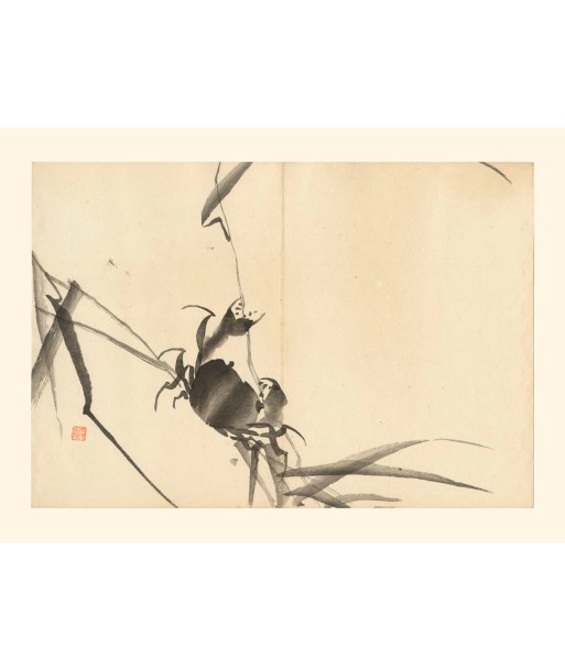 Crabe de Matsuda Kajo | Reproduction Fine Art Pour