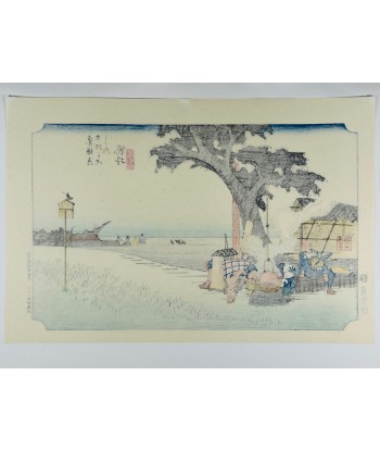 Estampe Japonaise de Hiroshige | Le Grand Tokaido n°28 Fukuroi 2 - 3 jours ouvrés.