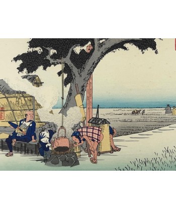 Estampe Japonaise de Hiroshige | Le Grand Tokaido n°28 Fukuroi 2 - 3 jours ouvrés.