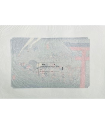 Estampe Japonaise de Hiroshige | Le Grand Tokaido n°42 Miya en stock