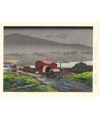 Pluie à Yakabei de Goyo Hashiguchi | Reproduction Fine Art 50% de réduction en Octobre 2024