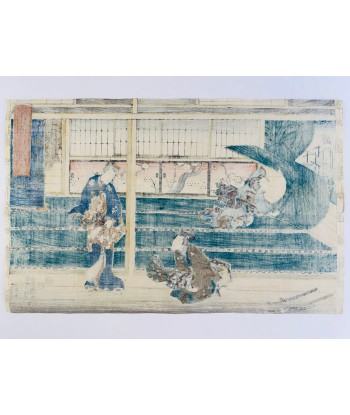 Estampe Japonaise de Kunisada | Dit du Genji Chapitre 38 50-70% off 