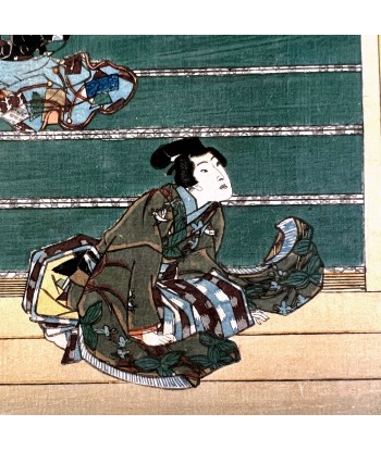 Estampe Japonaise de Kunisada | Dit du Genji Chapitre 38 50-70% off 