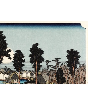 Estampe Japonaise de Hiroshige | Le Grand Tokaido n°13 Numazu pas chere