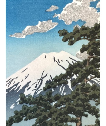 Estampe Japonaise d'Hasui Kawase | Mont Fuji et Lac Kawaguchi JUSQU'A -70%! 