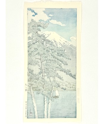 Estampe Japonaise d'Hasui Kawase | Mont Fuji et Lac Kawaguchi JUSQU'A -70%! 