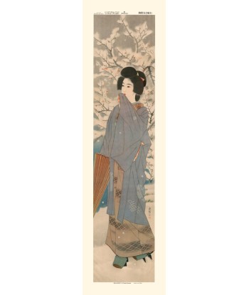 Beauté sous la Neige de Shinsui Ito | Reproduction Fine Art hantent personnes