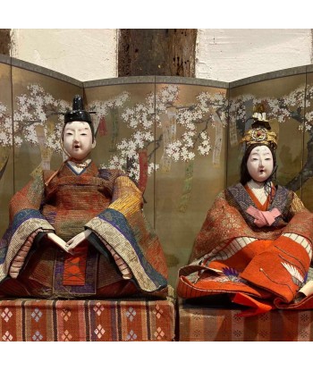 Poupée Japonaise Traditionnelle Hina Matsuri | Couple empereur et impératrice Les magasins à Paris