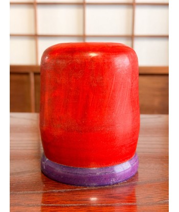 Kokeshi Daruma de Kamata Koichi sur son socle violet vente chaude votre 