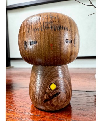 Couple Kokeshi Créative Vintage | Branche de Cerisier le des métaux précieux