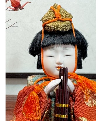 Gosho Kimekomi musicien Flute Sho en kimono traditionnel commande en ligne