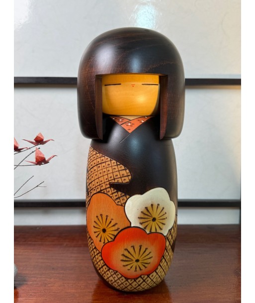 Kokeshi Créative Vintage de Usaburo | "Juko", Fleurs de cerisier pas cher