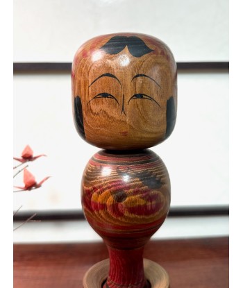 Kokeshi traditionnelle de Nagao Masayoshi | style Togatta - Yamiyo de pas cher