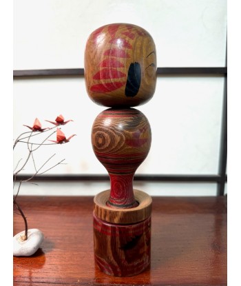 Kokeshi traditionnelle de Nagao Masayoshi | style Togatta - Yamiyo de pas cher