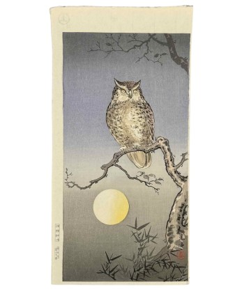 Estampe Japonaise de Koitsu Tsuchiya | Hibou Venez découvrir notre 