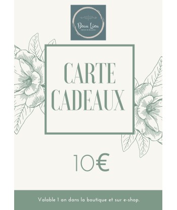 Carte-cadeau pas cheres