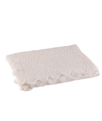 Nappe Mia Dentelles Coton Blanc 2024