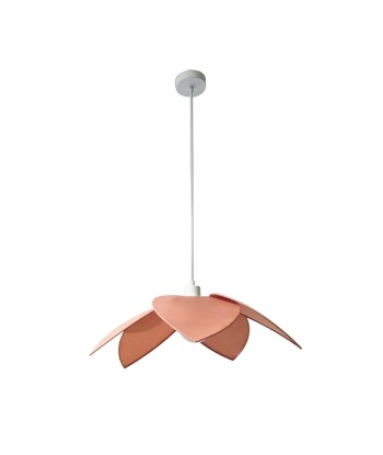 Suspension fleur poudre D58cm pas chere