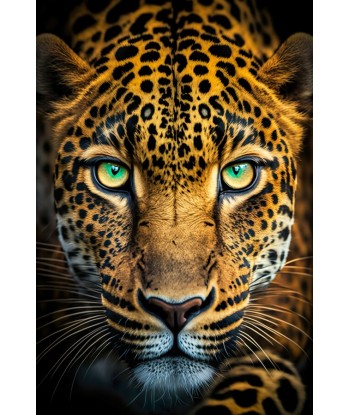 Tableau Leopard Gros Plan prix pour 