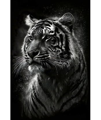 Tableau Tigre Noir et Blanc sélection de produits