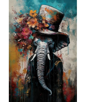 Tableau Street Art Elephant 50-70% off 