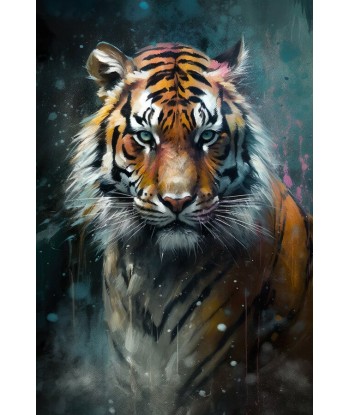 Tableau Toile Tigre vous aussi creer 